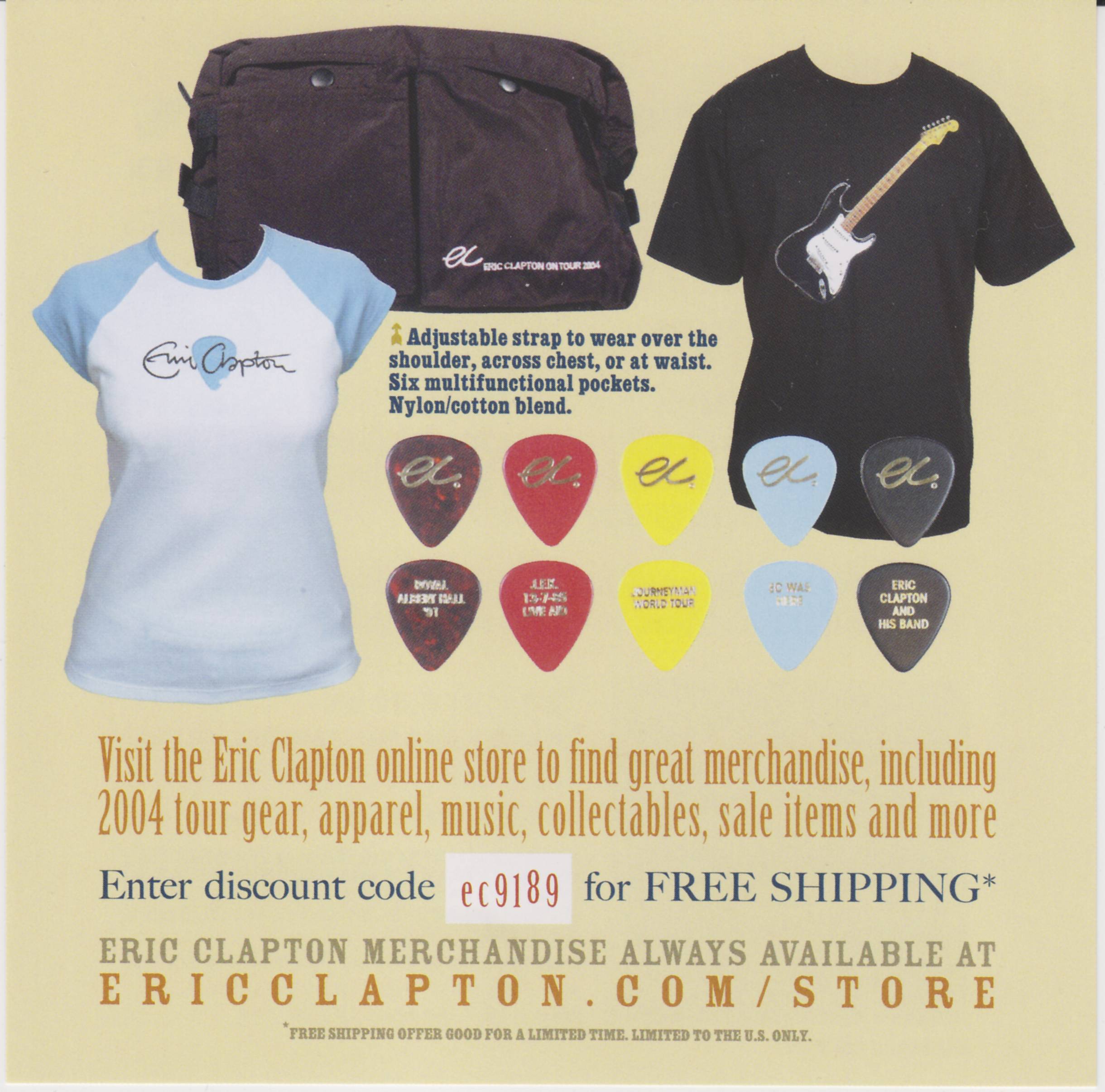 Eric Clapton Sessions For Robert J [card01]